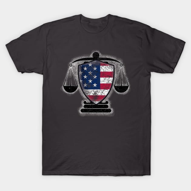 Justice & Integrity America T-Shirt by chiinta